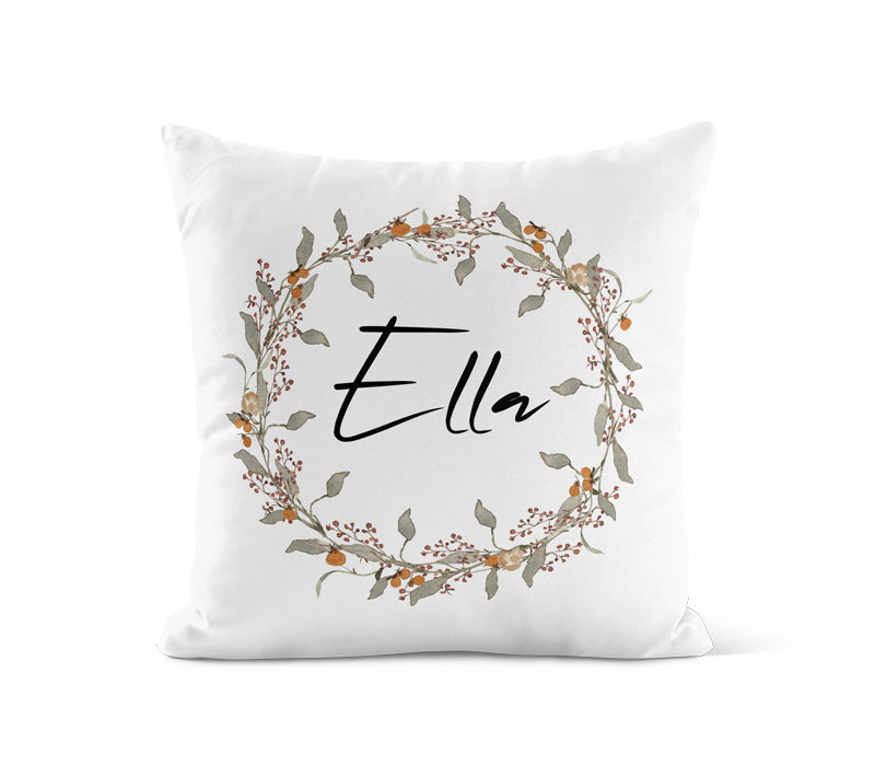 Autumn Wreath Cushion