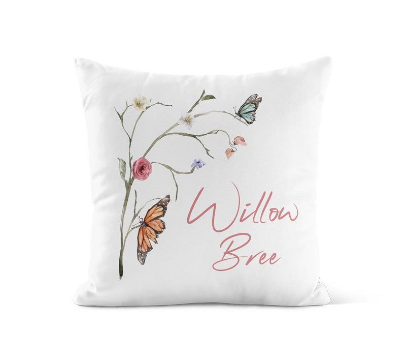Butterfly Blossom Cushion