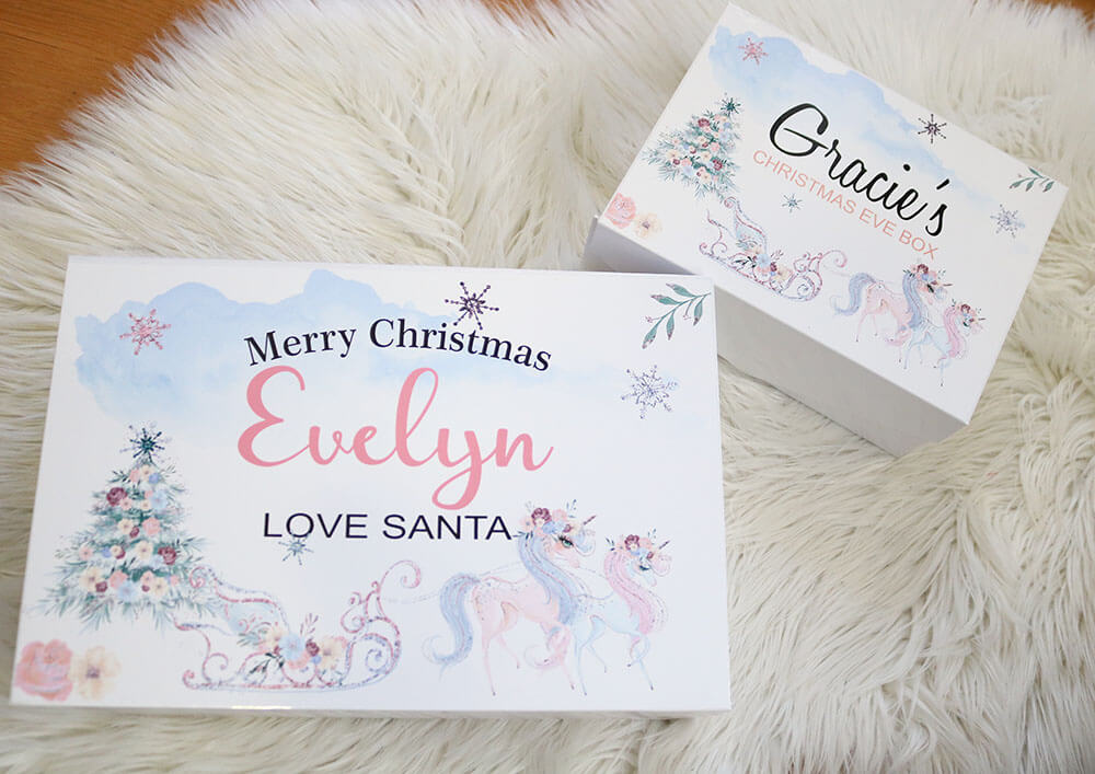 Christmas Unicorn Christmas Box