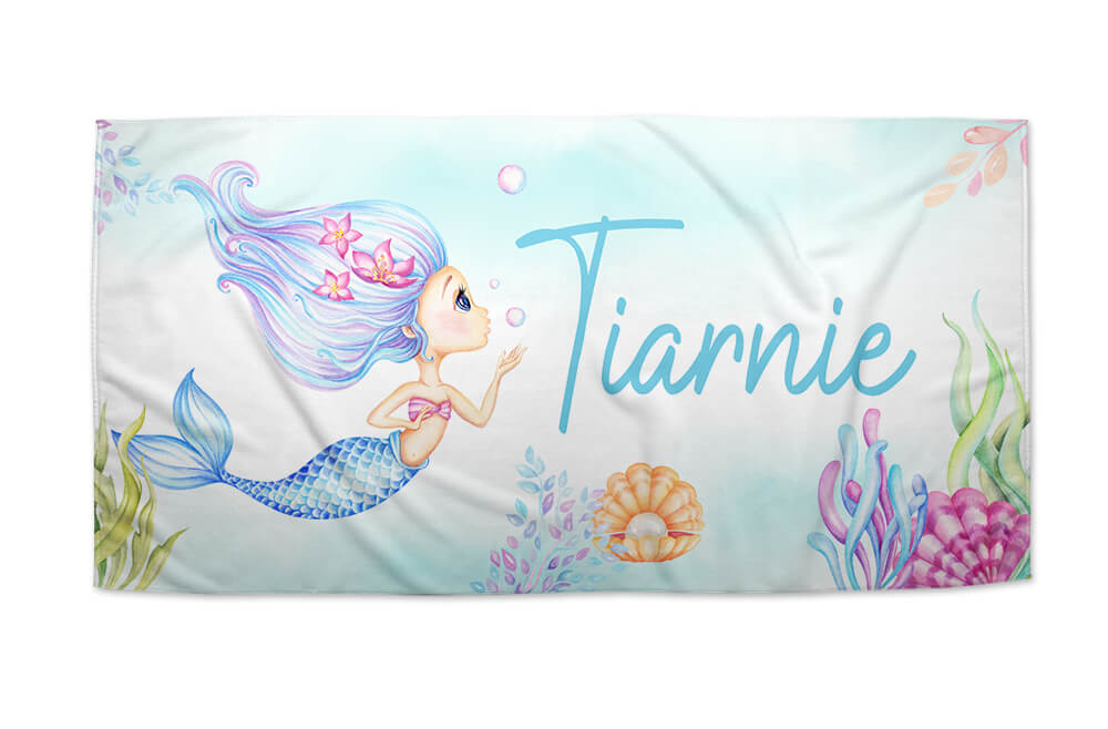 Mermaid Ocean Beach Towel