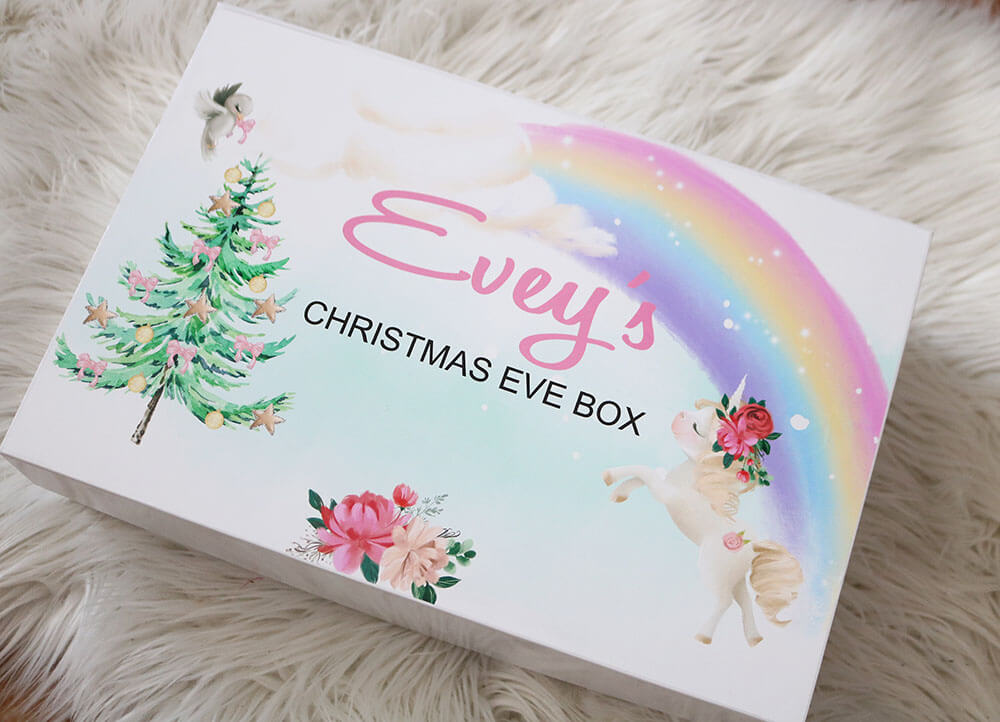 Pastel Unicorn Christmas Box