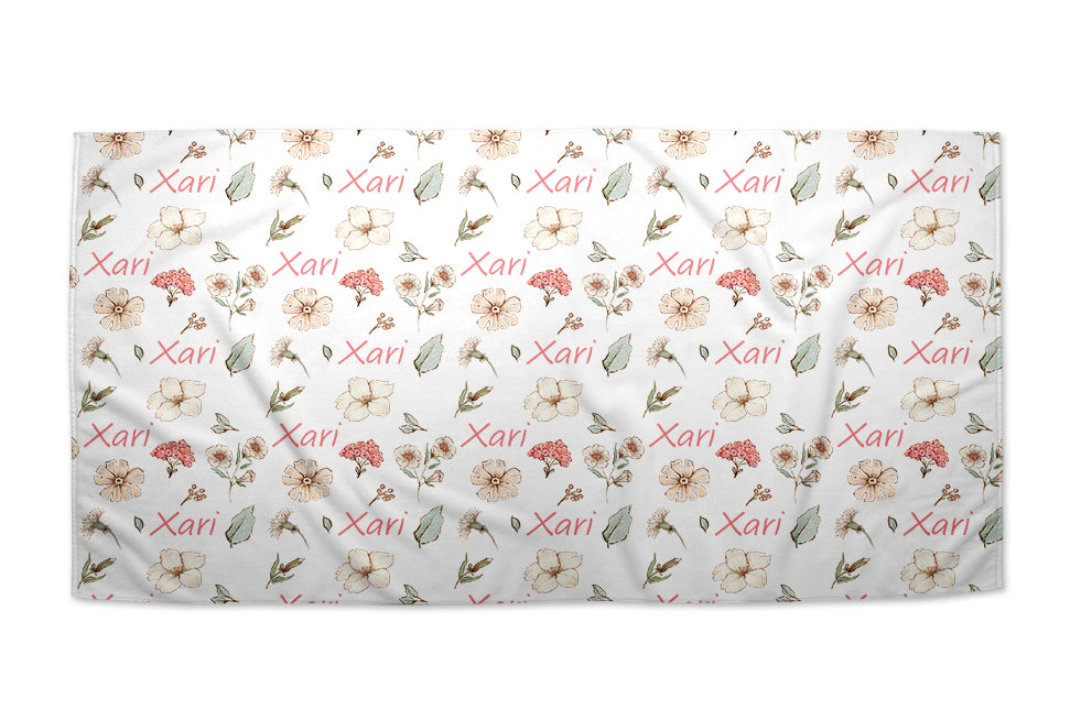 Peach Blossom - Beach Towel