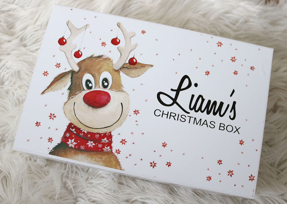 Reindeer Christmas Box