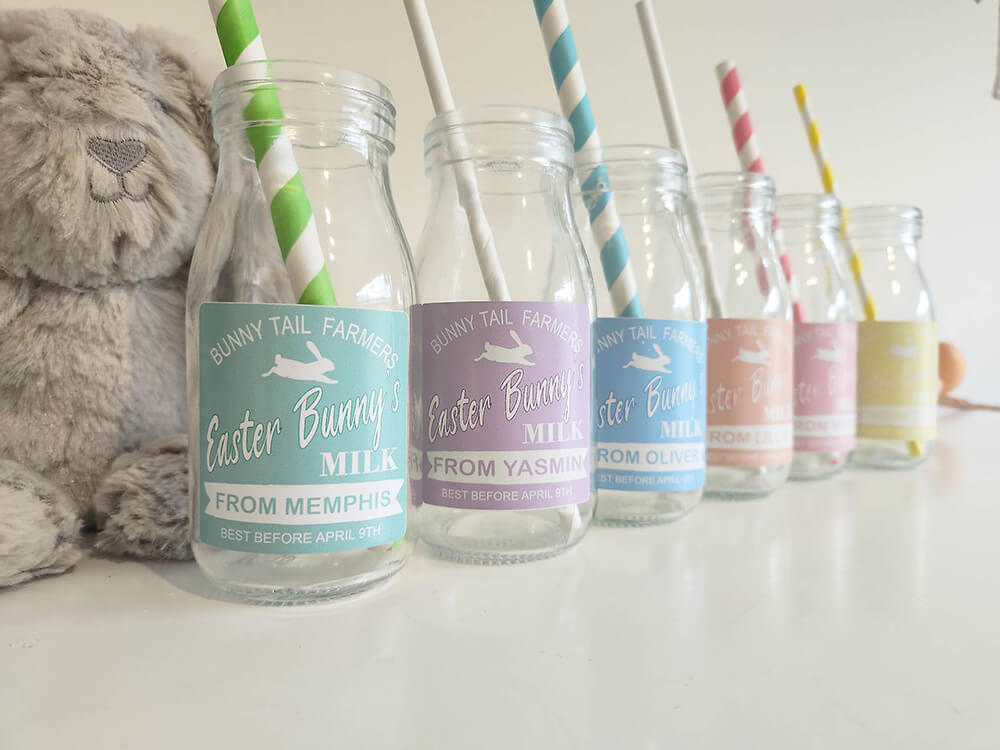 Easter Bunny's Milk Bottle Pastel – Emilu and Maple